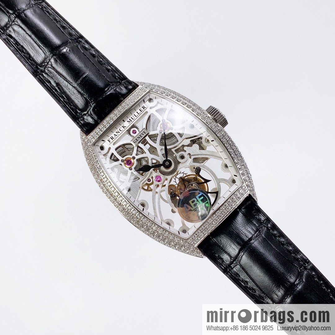 ABF Frankfurt FM 8889 Tourbillon Series: Cask Series 🎮 Style: 8889 TF SQT BR D7 Men's Watch