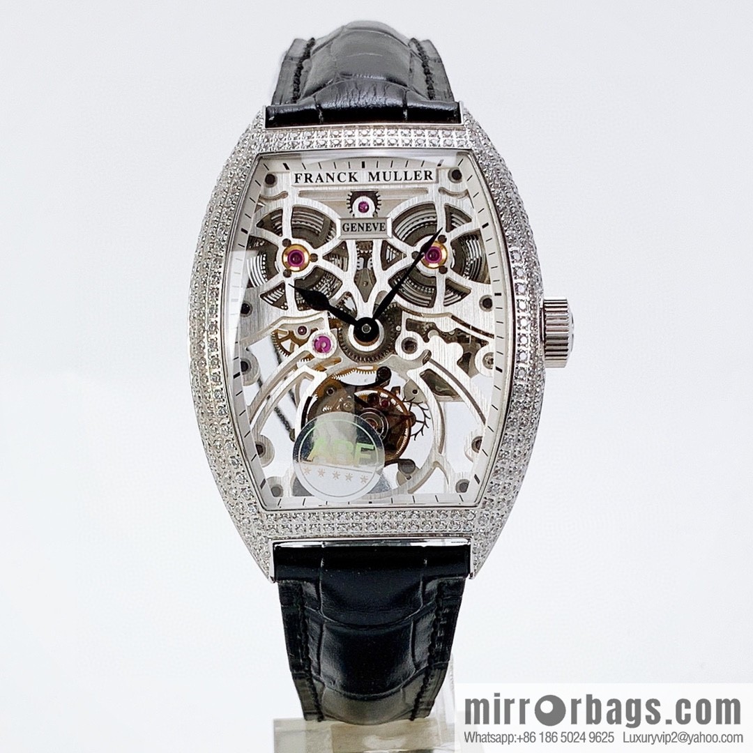 ABF Frankfurt FM 8889 Tourbillon Series: Cask Series 🎮 Style: 8889 TF SQT BR D7 Men's Watch