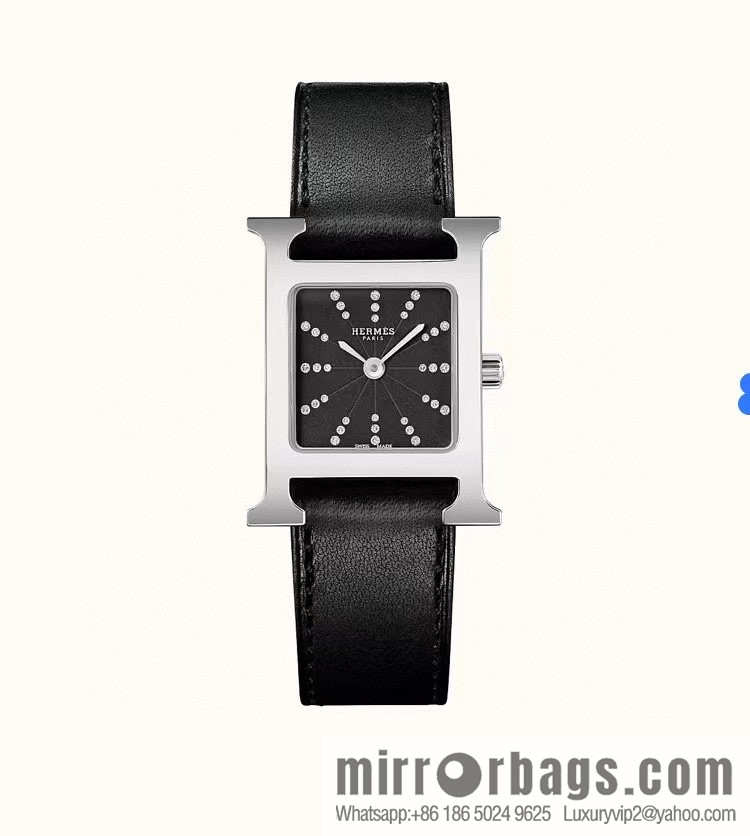 Hermès 2022 early spring 🔥 the latest color scheme set with 36 diamonds, quartz movement watch