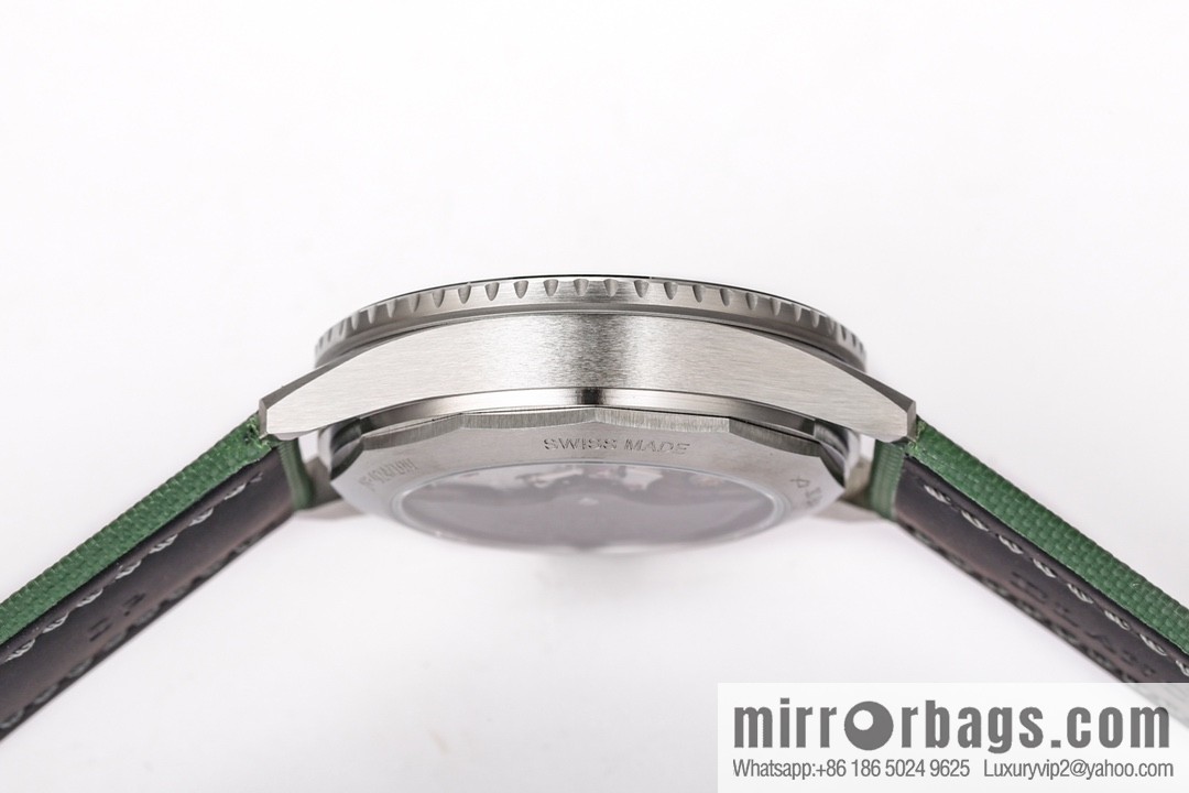 GF New Aurora Green Blancpain Fifty Steel Case Limited Edition Watch