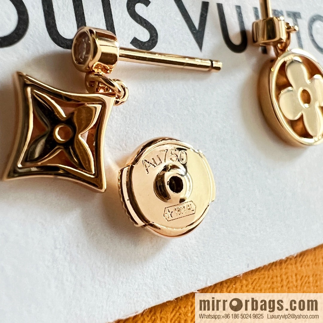 Louis Vuitton LV stud earrings