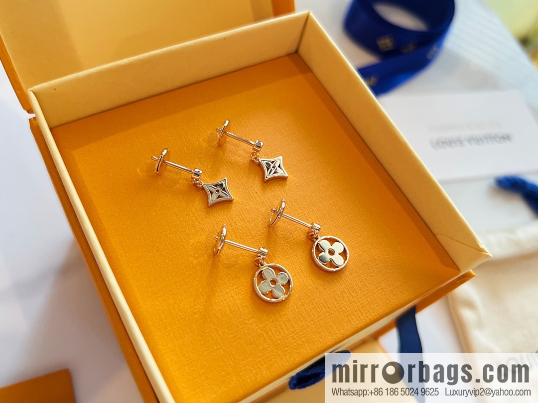Louis Vuitton LV stud earrings