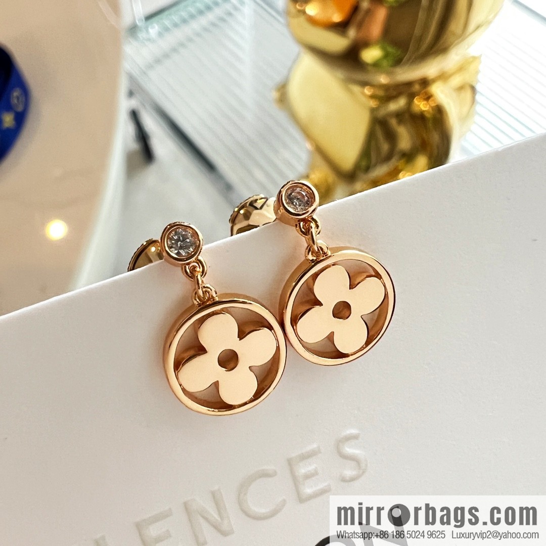 Louis Vuitton LV stud earrings
