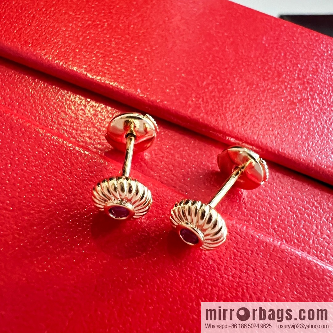 Qeelin, ruby stud earrings