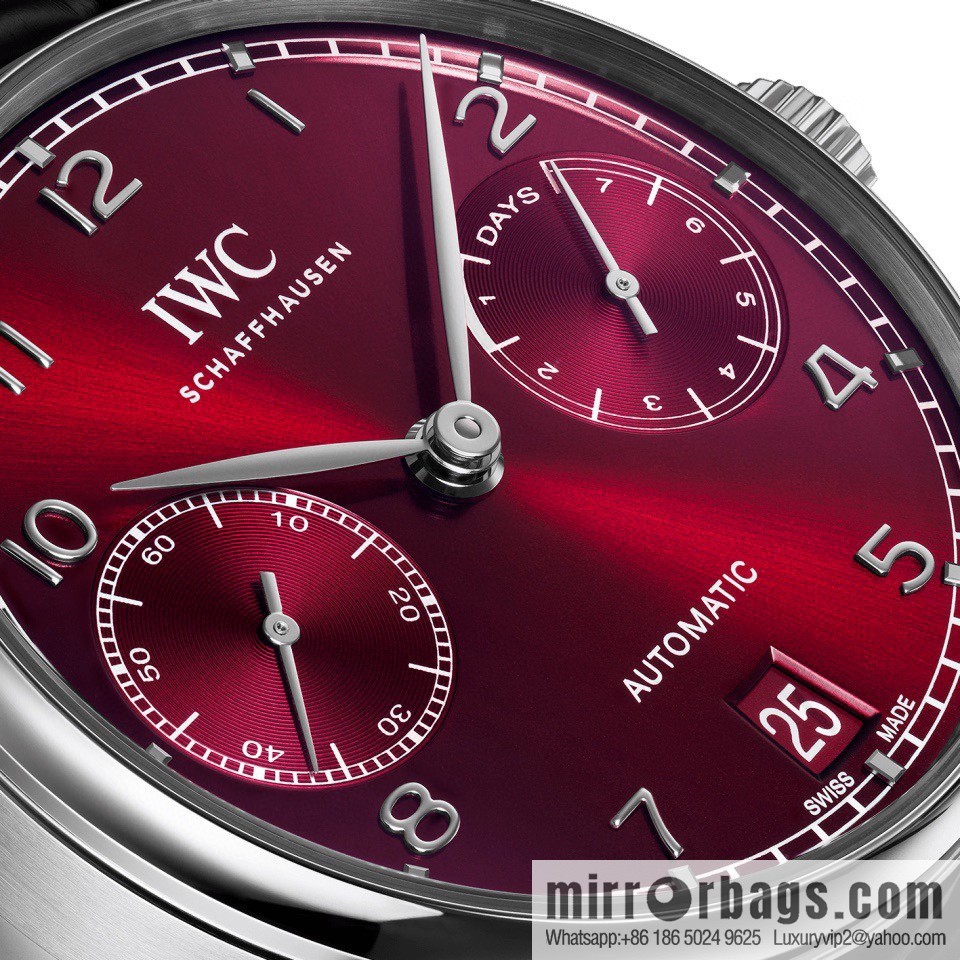 IWC Portugal series 7-day kinetic energy machinery Hangzhou 2c10 movement watch, model IW500713
