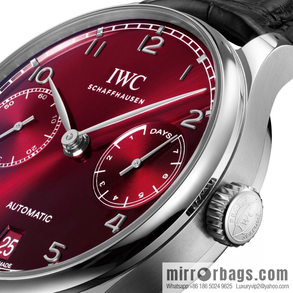 IWC Portugal series 7-day kinetic energy machinery Hangzhou 2c10 movement watch, model IW500713