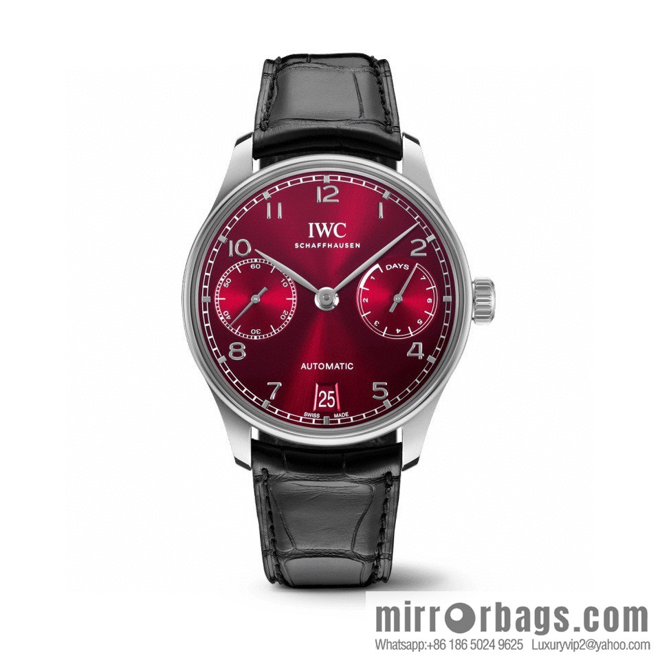 IWC Portugal series 7-day kinetic energy machinery Hangzhou 2c10 movement watch, model IW500713