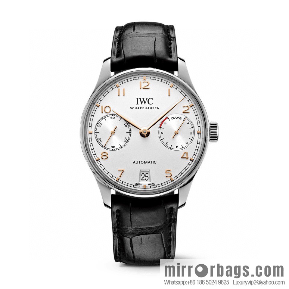 IWC Portugal series 7-day kinetic energy machinery Hangzhou 2c10 movement watch, model IW500713