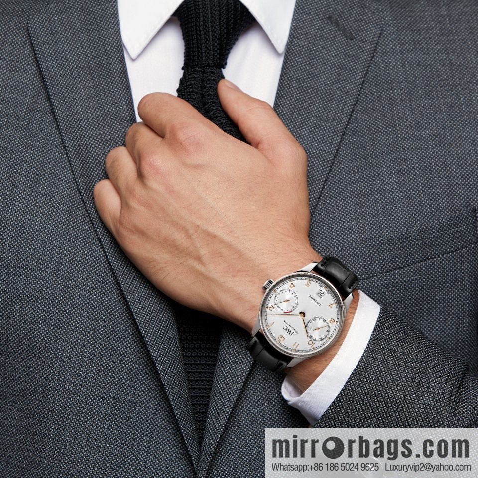 IWC Portugal series 7-day kinetic energy machinery Hangzhou 2c10 movement watch, model IW500713