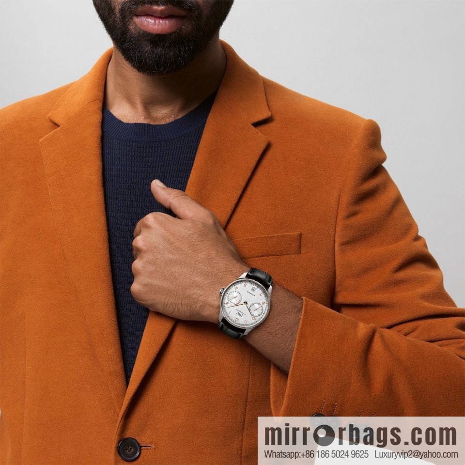 IWC Portugal series 7-day kinetic energy machinery Hangzhou 2c10 movement watch, model IW500713