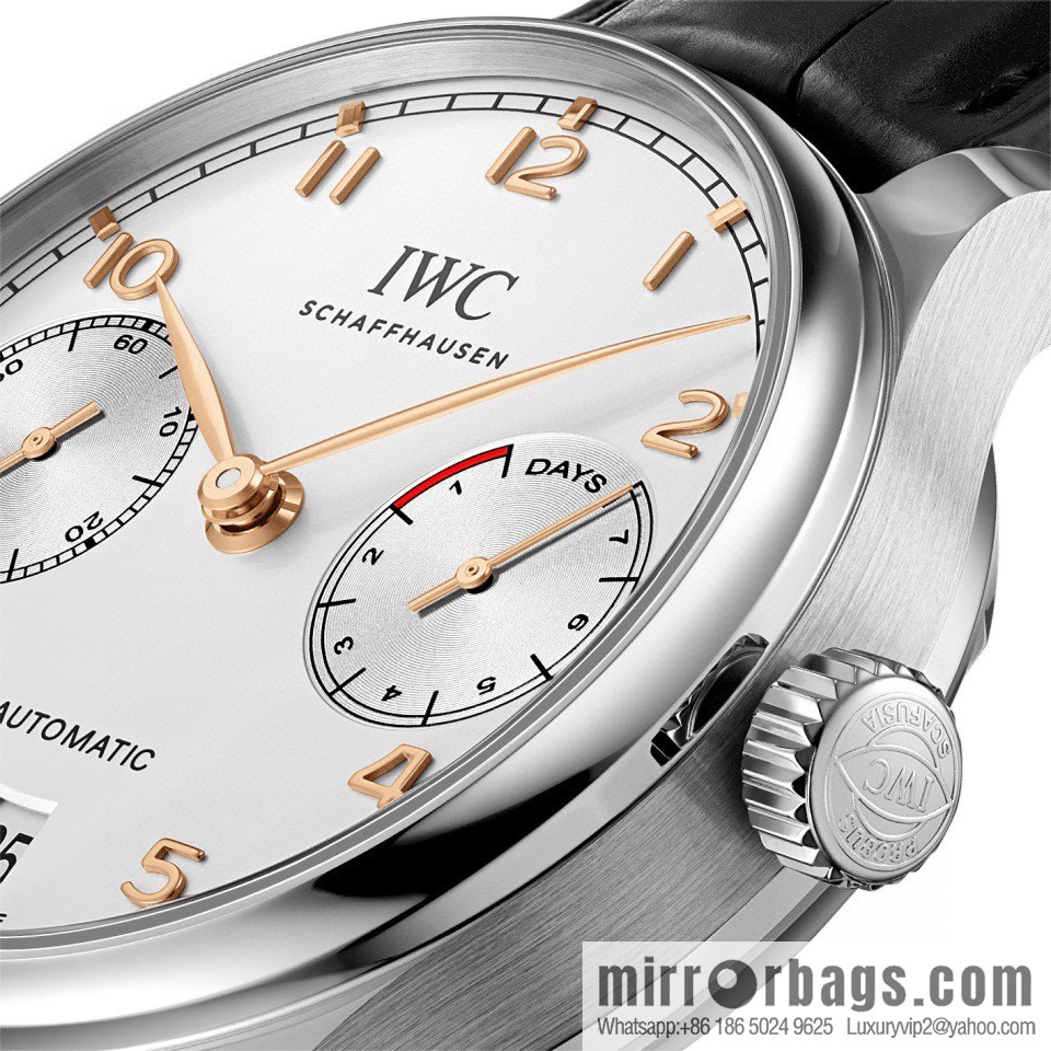 IWC Portugal series 7-day kinetic energy machinery Hangzhou 2c10 movement watch, model IW500713
