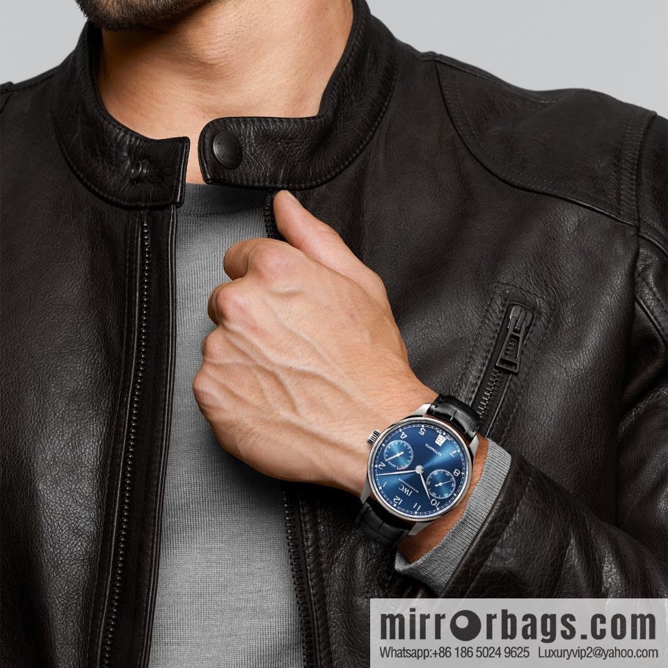 IWC Portugal series 7-day kinetic energy machinery Hangzhou 2c10 movement watch, model IW500713