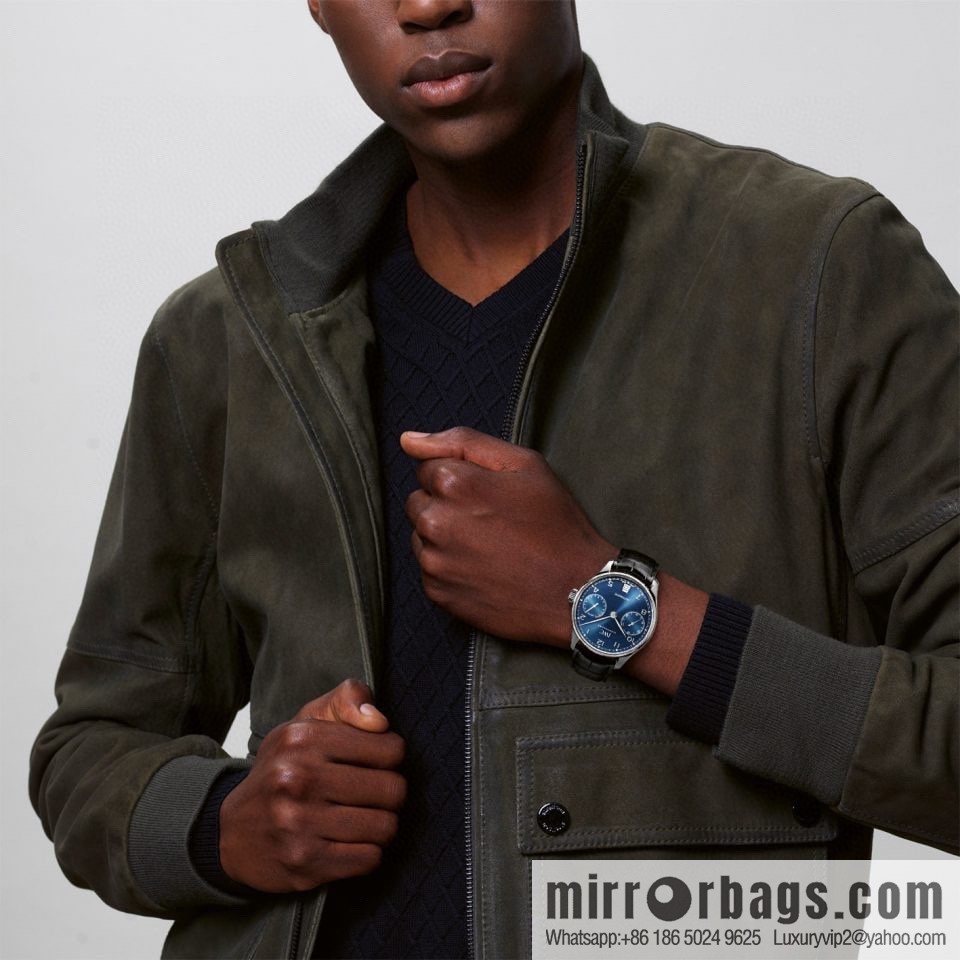 IWC Portugal series 7-day kinetic energy machinery Hangzhou 2c10 movement watch, model IW500713