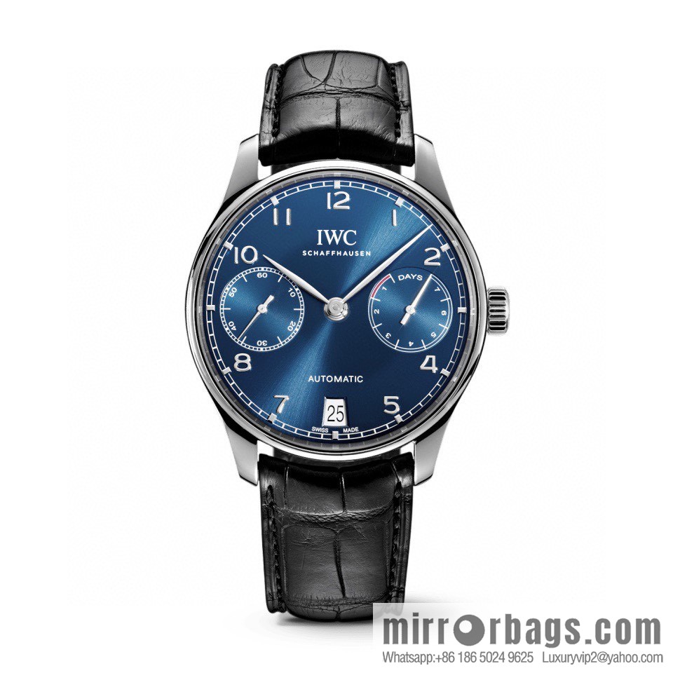 IWC Portugal series 7-day kinetic energy machinery Hangzhou 2c10 movement watch, model IW500713