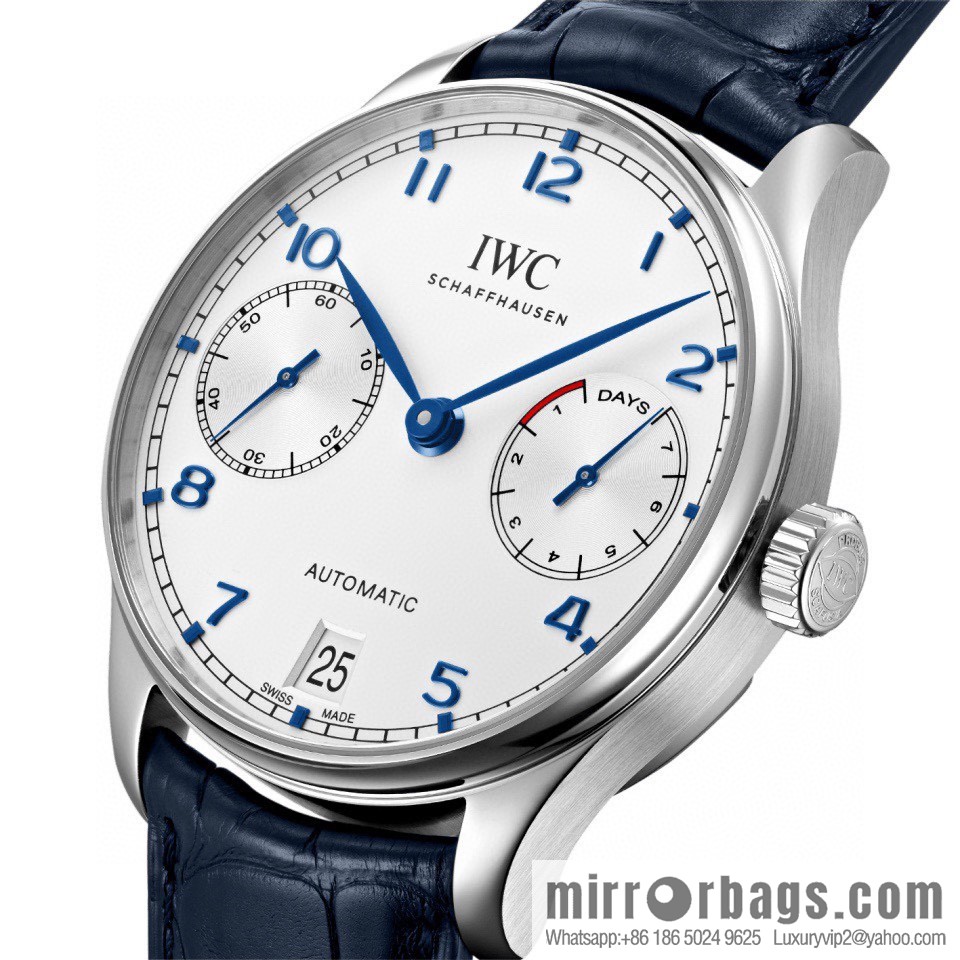 IWC Portugal series 7-day kinetic energy machinery Hangzhou 2c10 movement watch, model IW500713