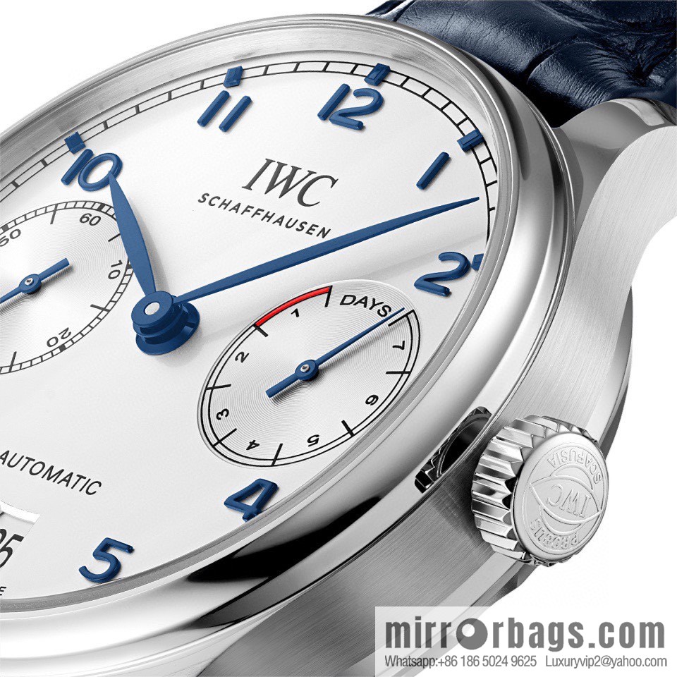IWC Portugal series 7-day kinetic energy machinery Hangzhou 2c10 movement watch, model IW500713
