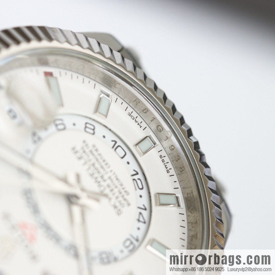 H8 Rolex Sky-Dweller Skywalker Rolex Ring Command Triangle Pit Pattern