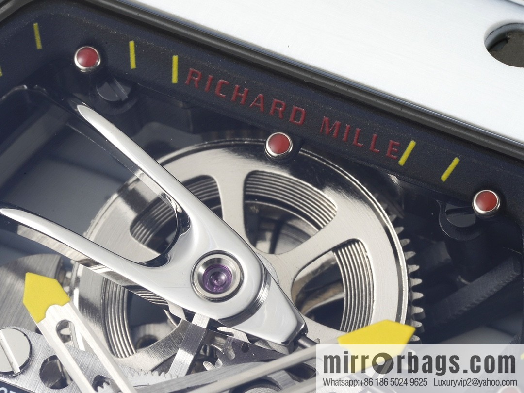 The new RM 27-02 is a RICHARD MILLE sports tourbillon watch designed for tennis players
