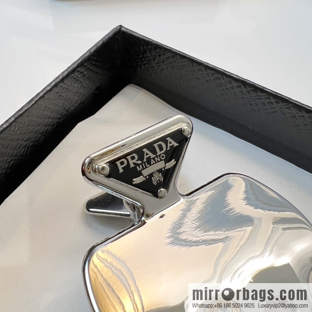 PRADA Prada triangle standard, hairpin hairpin