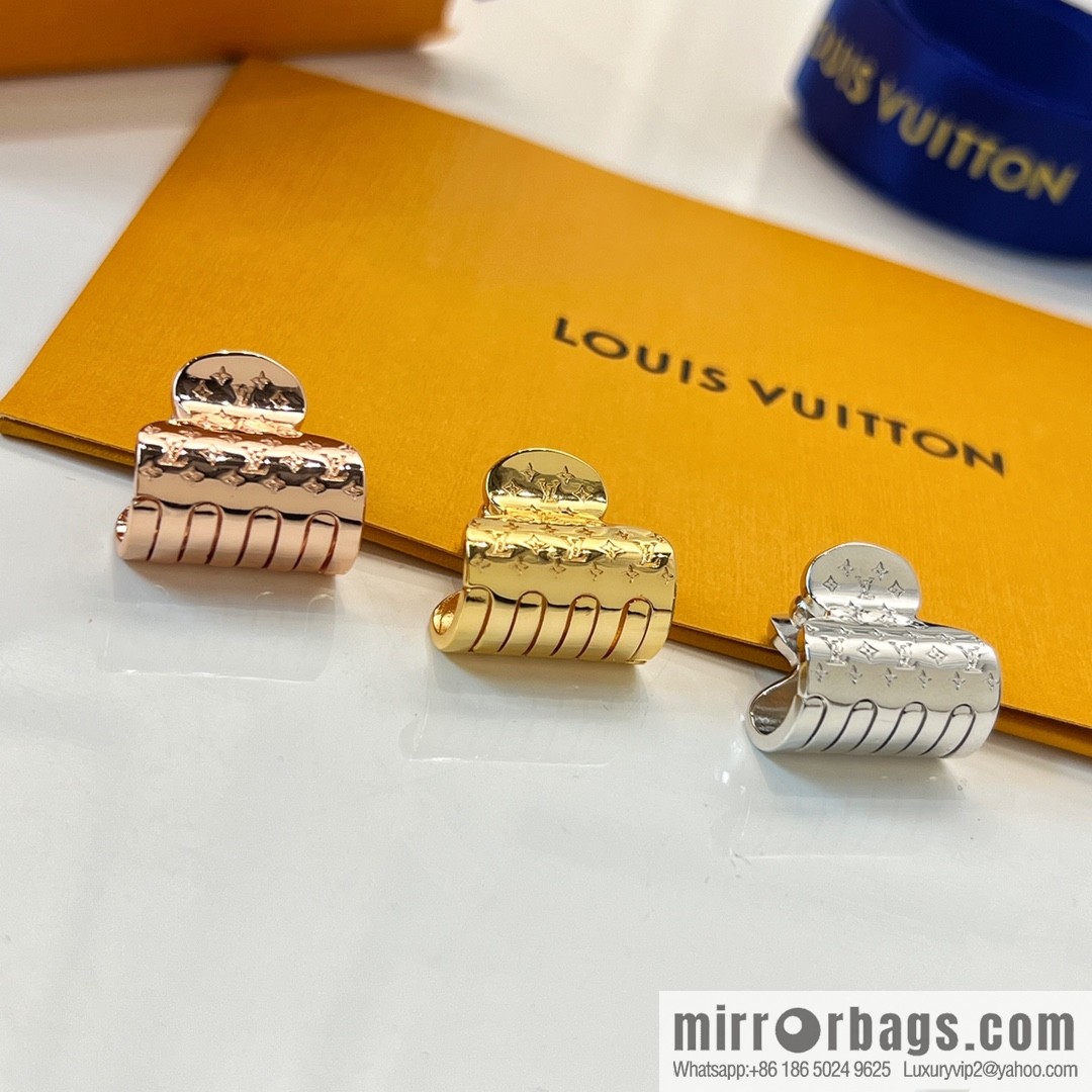 LV Louis Vuitton NANOGRAM Hairpin
