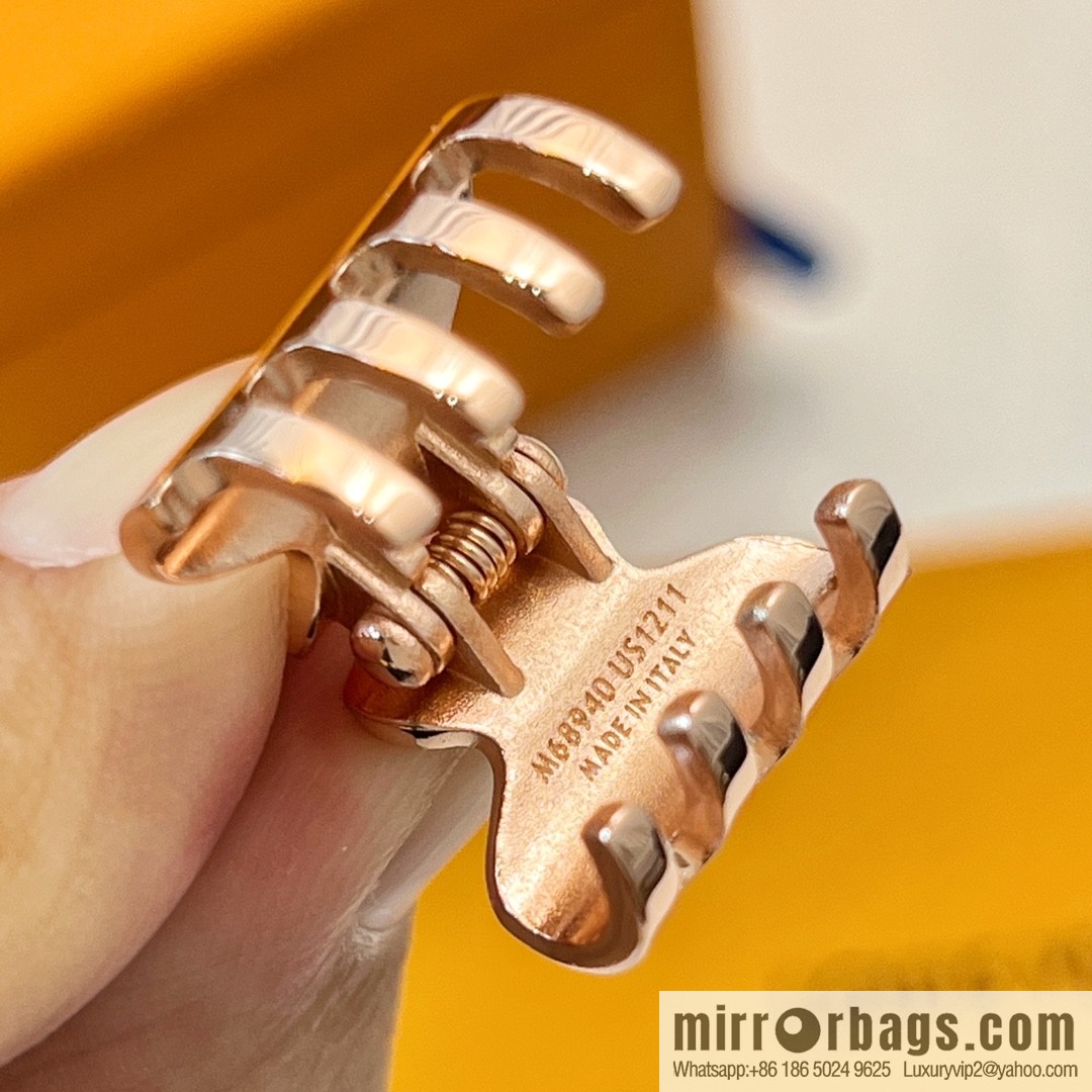 LV Louis Vuitton NANOGRAM Hairpin