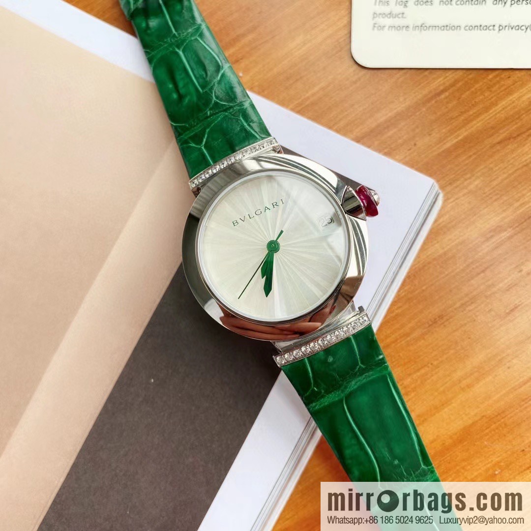 Crocodile 2892 movement, Bulgari LVCEA watch