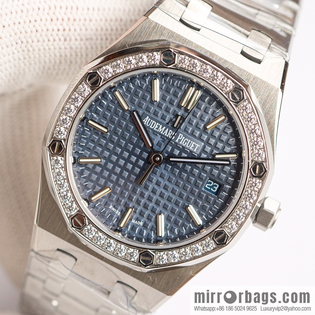 8F Audemars Piguet mechanical women's watch 77350 77351 model, 34mm diameter Royal Oak series self-winding watch