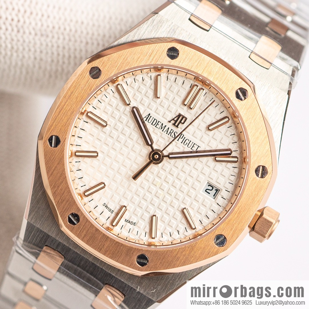 8F Audemars Piguet mechanical women's watch 77350 77351 model, 34mm diameter Royal Oak series self-winding watch