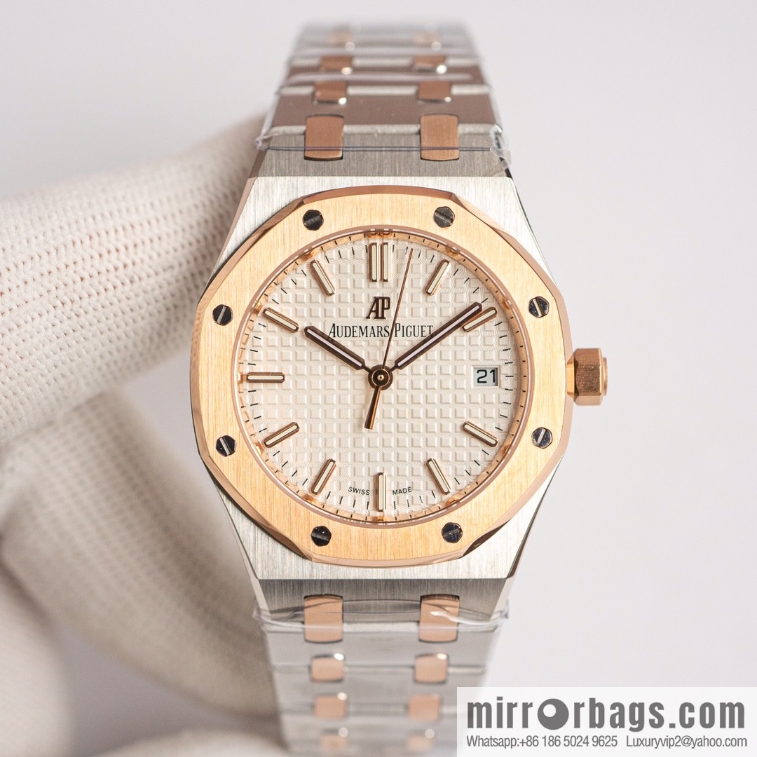 8F Audemars Piguet mechanical women's watch 77350 77351 model, 34mm diameter Royal Oak series self-winding watch