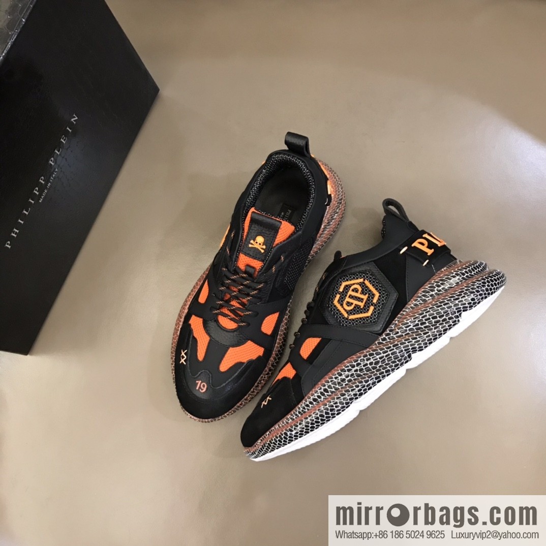 PHILIPP PLEIN German trendy brand, men's casual sneakers