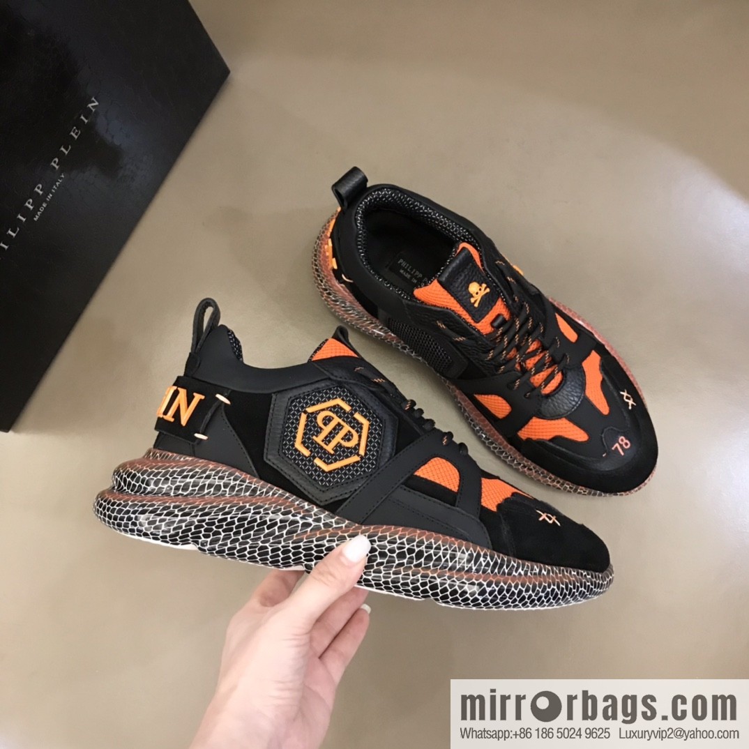 PHILIPP PLEIN German trendy brand, men's casual sneakers