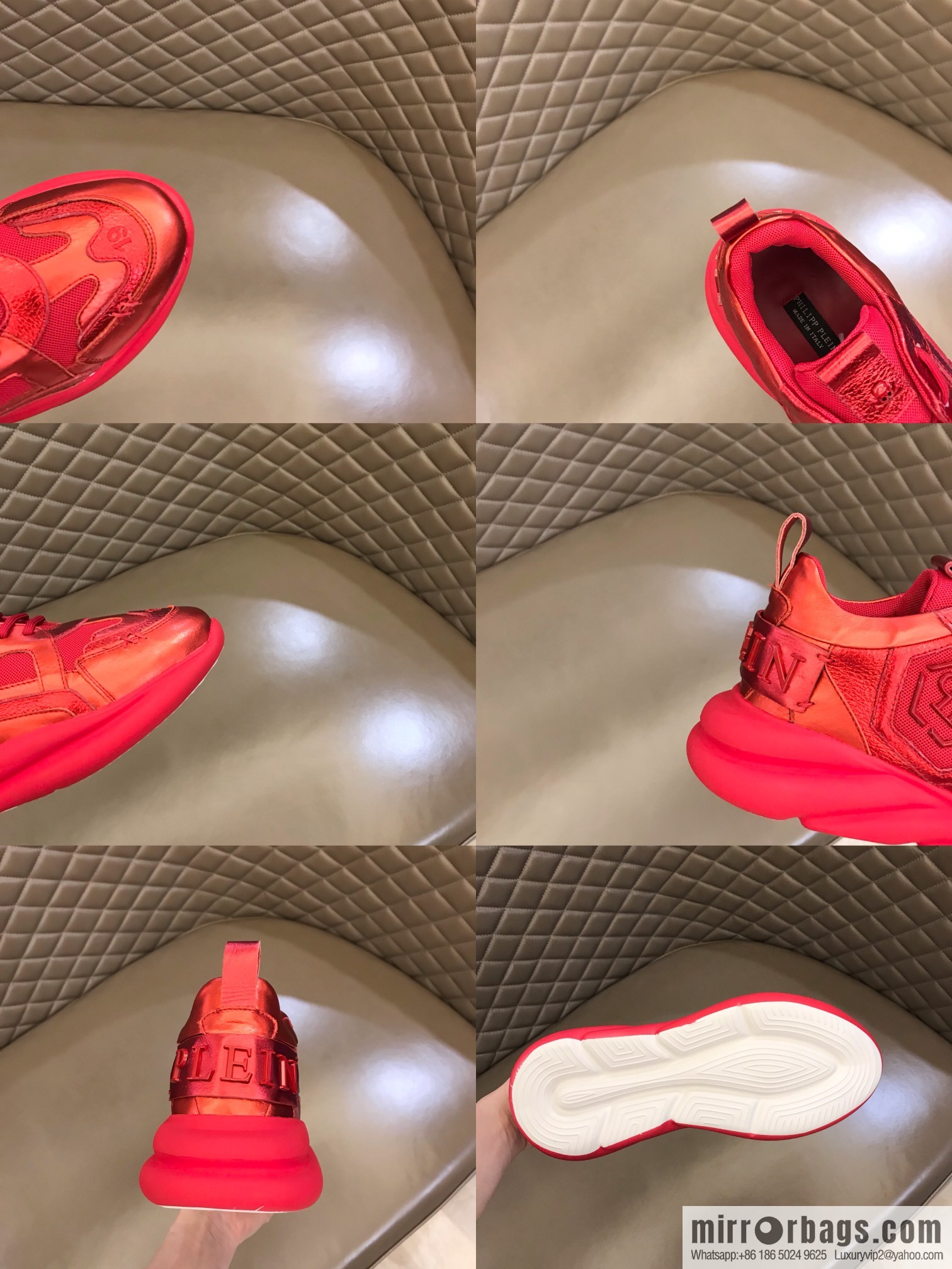 PHILIPP PLEIN German trendy brand, men's casual sneakers