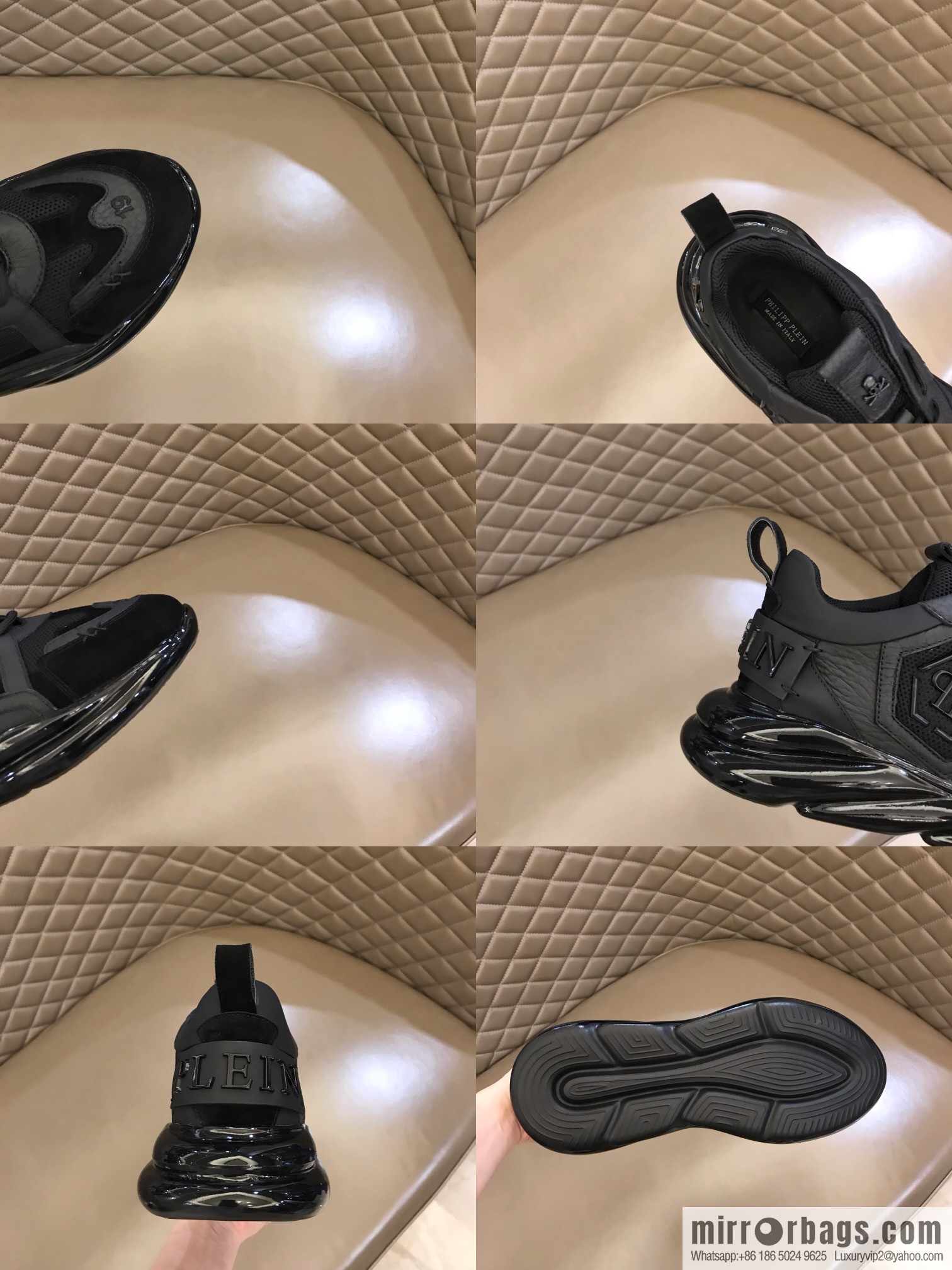 PHILIPP PLEIN German trendy brand, men's casual sneakers