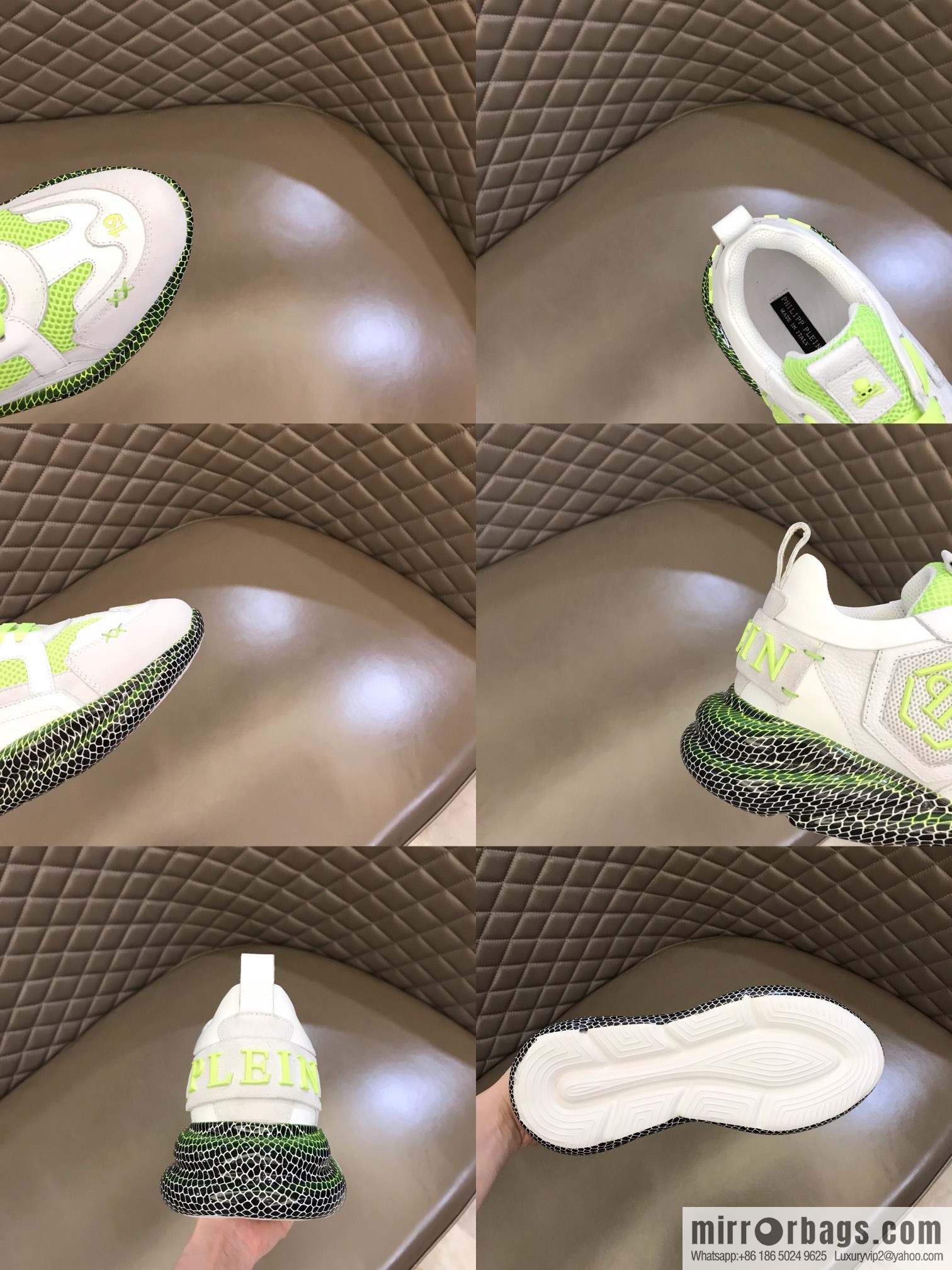 PHILIPP PLEIN German trendy brand, men's casual sneakers