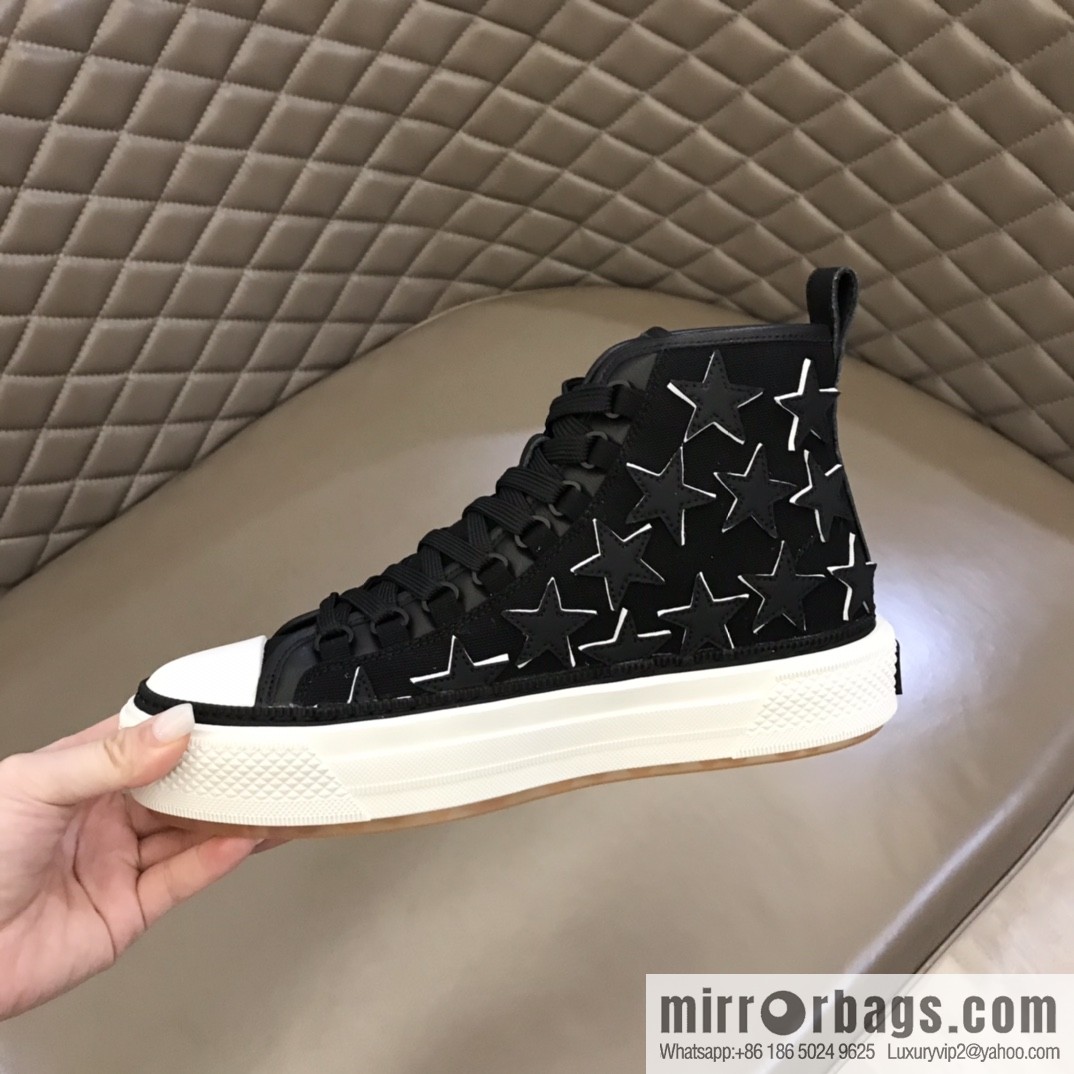 Amiri high-top sneakers men's casual canvas sneakers