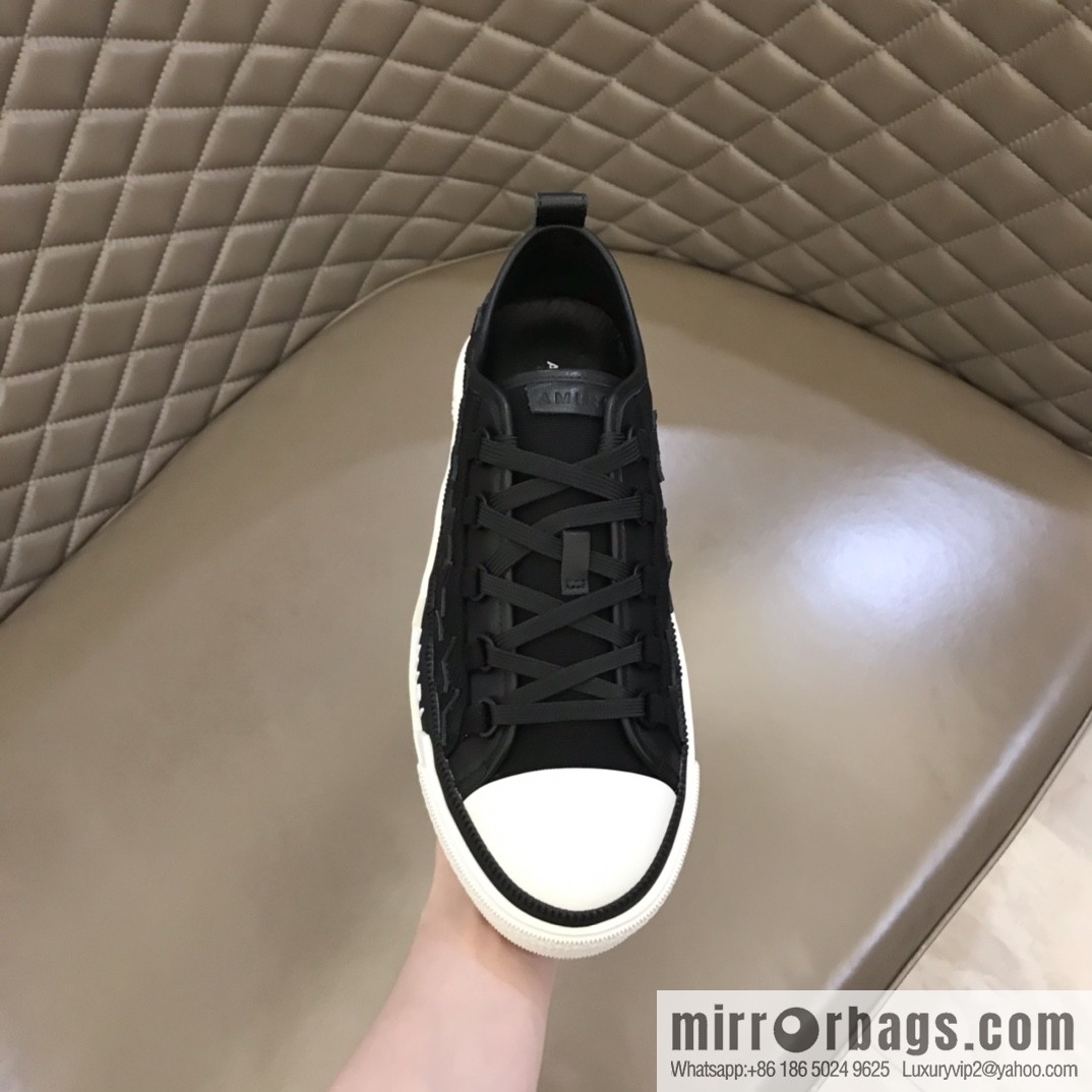 Amiri low-top sneakers men's casual canvas sneakers