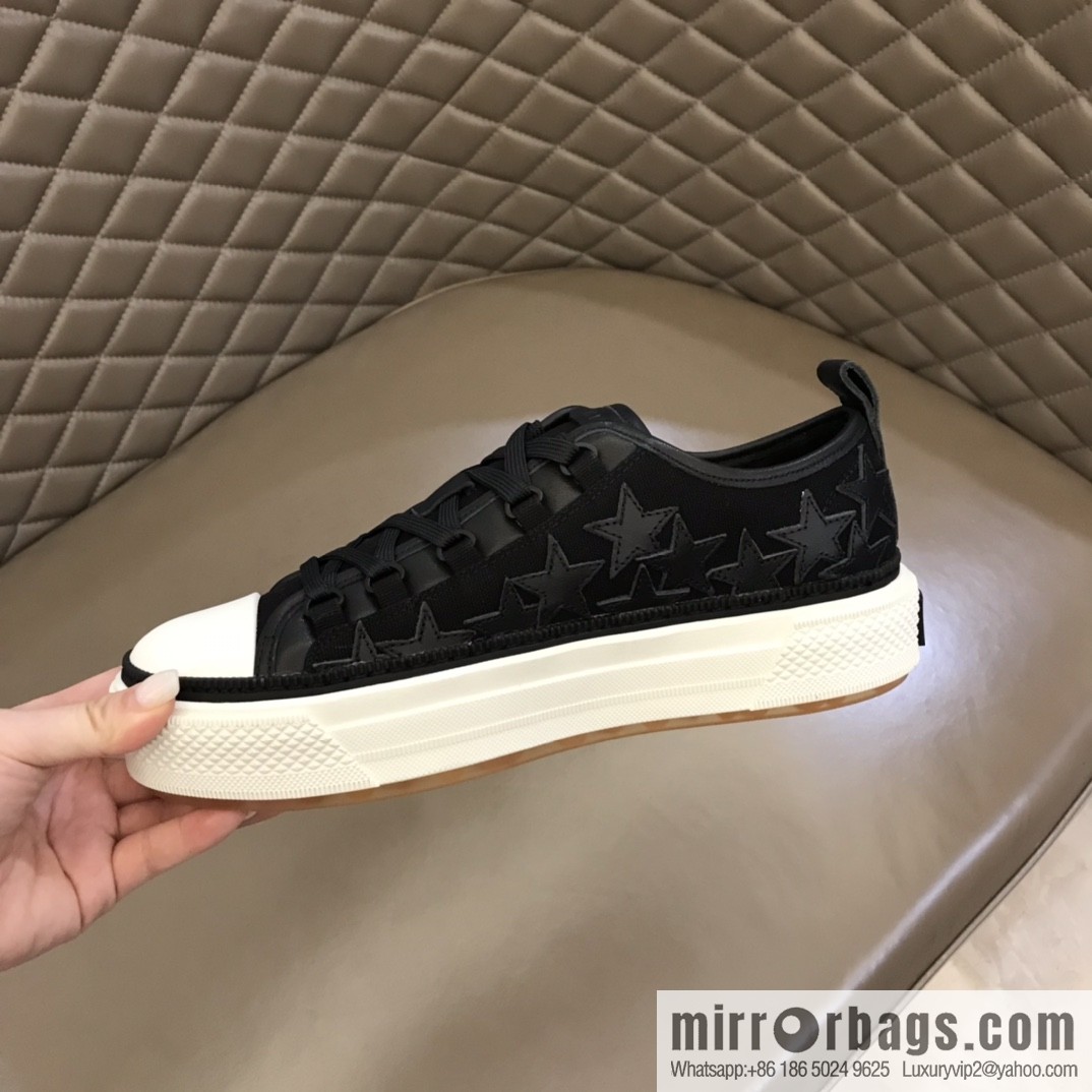 Amiri low-top sneakers men's casual canvas sneakers