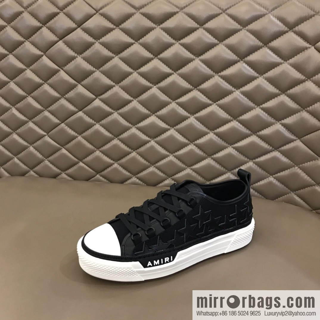 Amiri low-top sneakers men's casual canvas sneakers