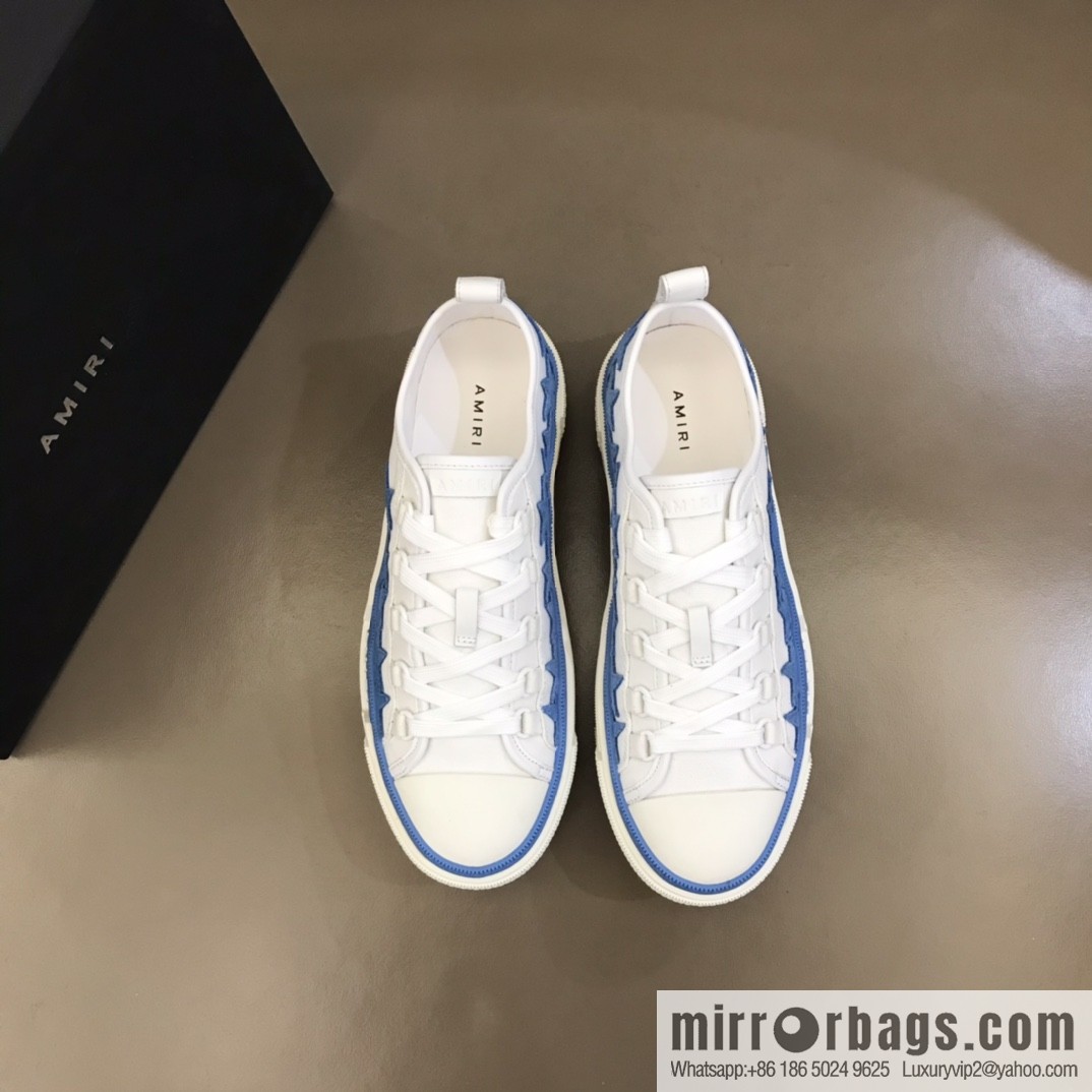 Amiri low-top sneakers men's casual canvas sneakers