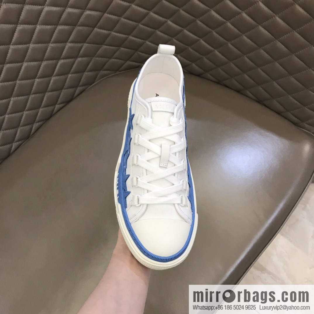 Amiri low-top sneakers men's casual canvas sneakers