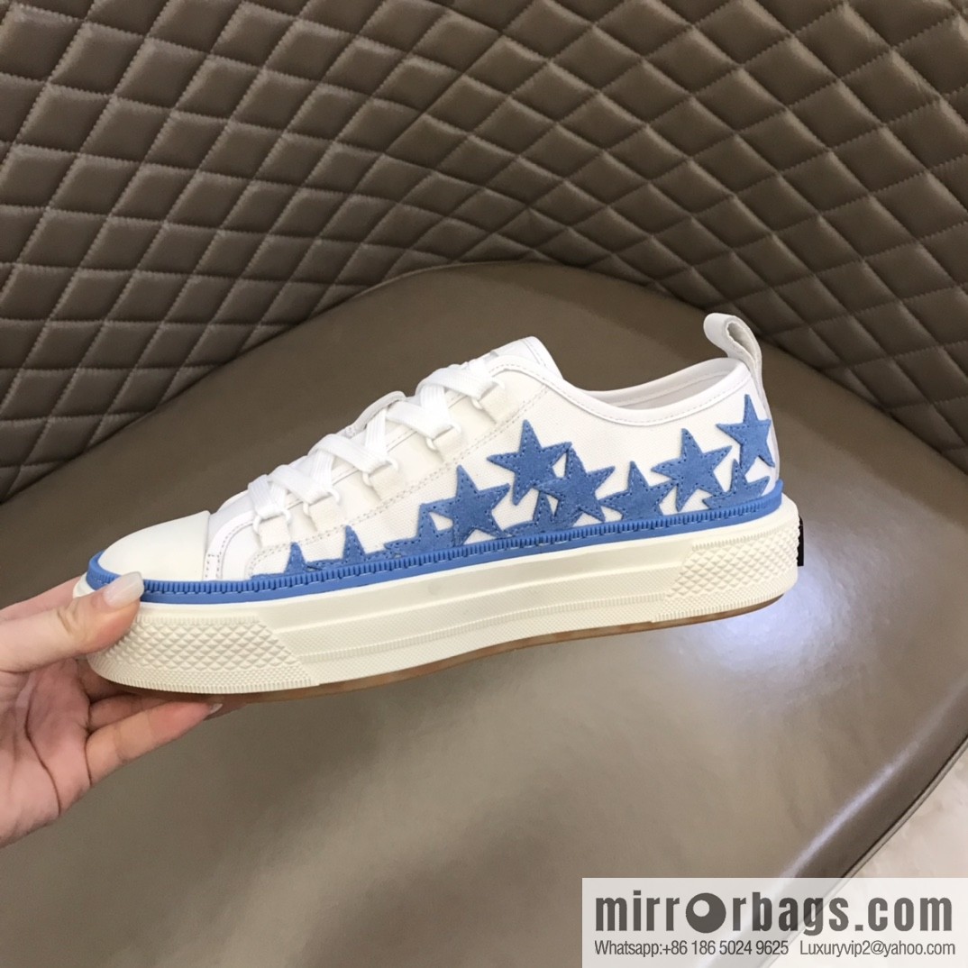 Amiri low-top sneakers men's casual canvas sneakers