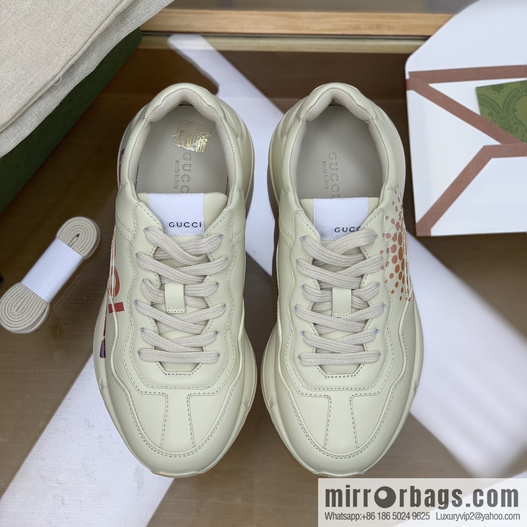 Gucci Gucci [New G Home High Version] Unisex Vintage sneakers