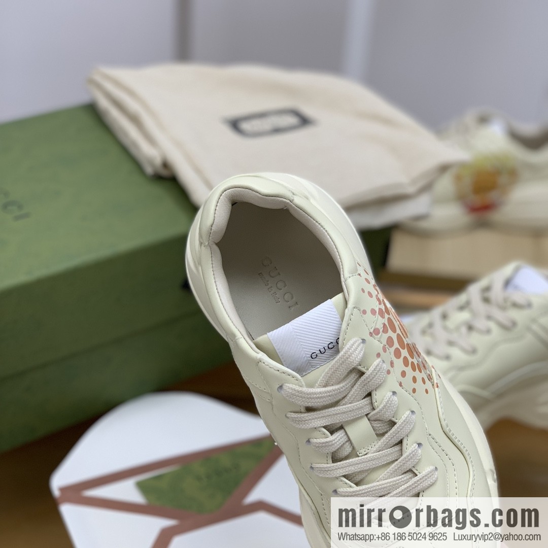 Gucci Gucci [New G Home High Version] Unisex Vintage sneakers