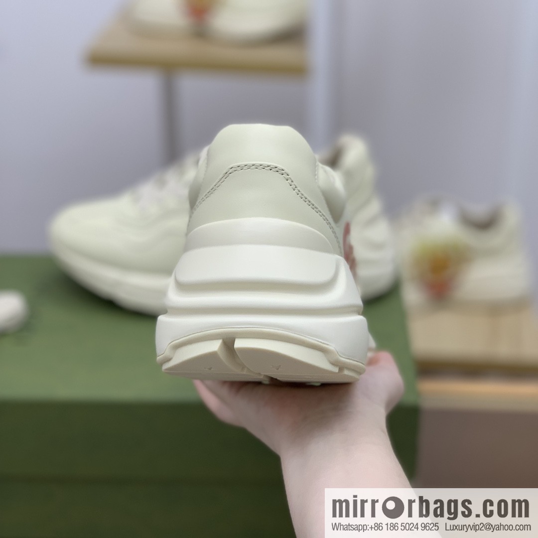 Gucci Gucci [New G Home High Version] Unisex Vintage sneakers