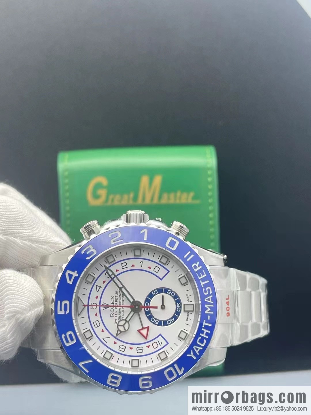 GM's latest V2 production, with original Rolex watches Yacht Master series