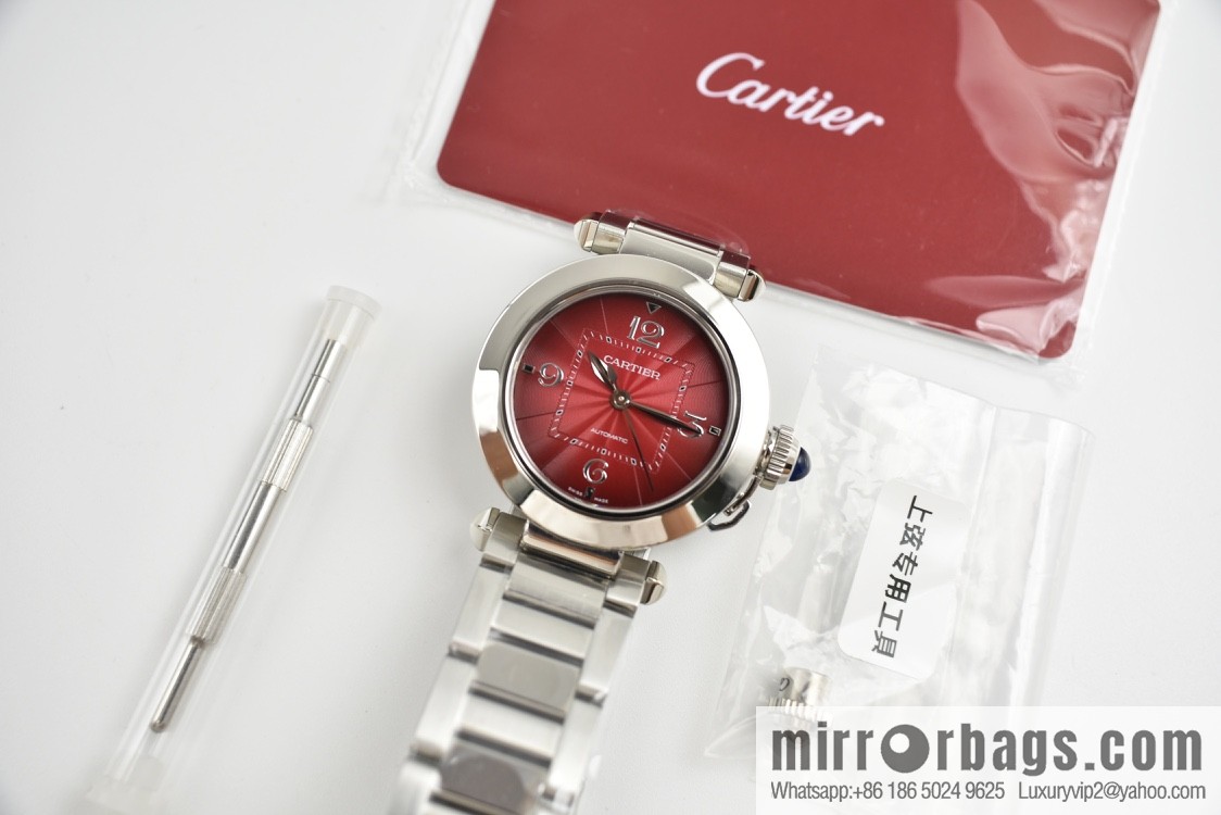 O produced the latest Cartier Pasha series Cartier 1847MC movement watch in 2020