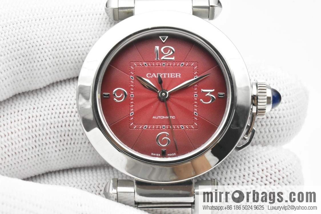 O produced the latest Cartier Pasha series Cartier 1847MC movement watch in 2020