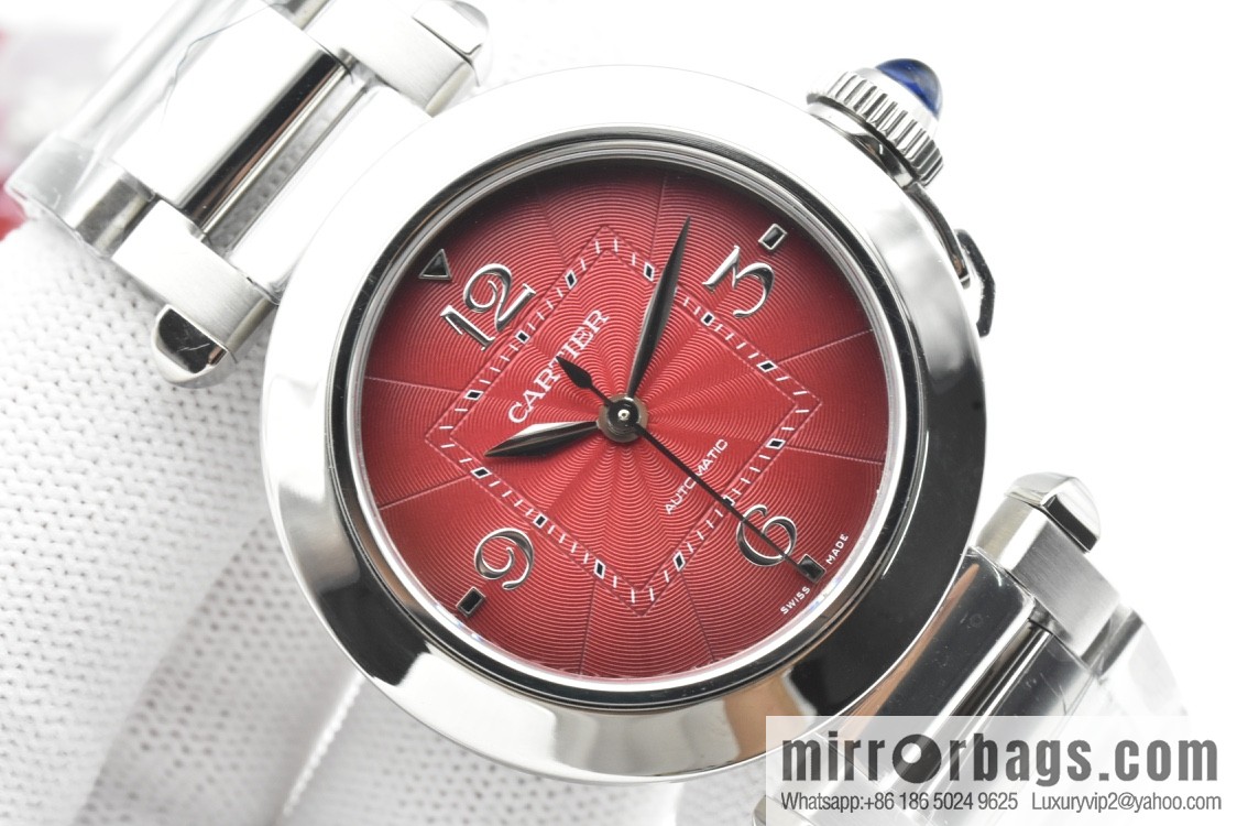 O produced the latest Cartier Pasha series Cartier 1847MC movement watch in 2020