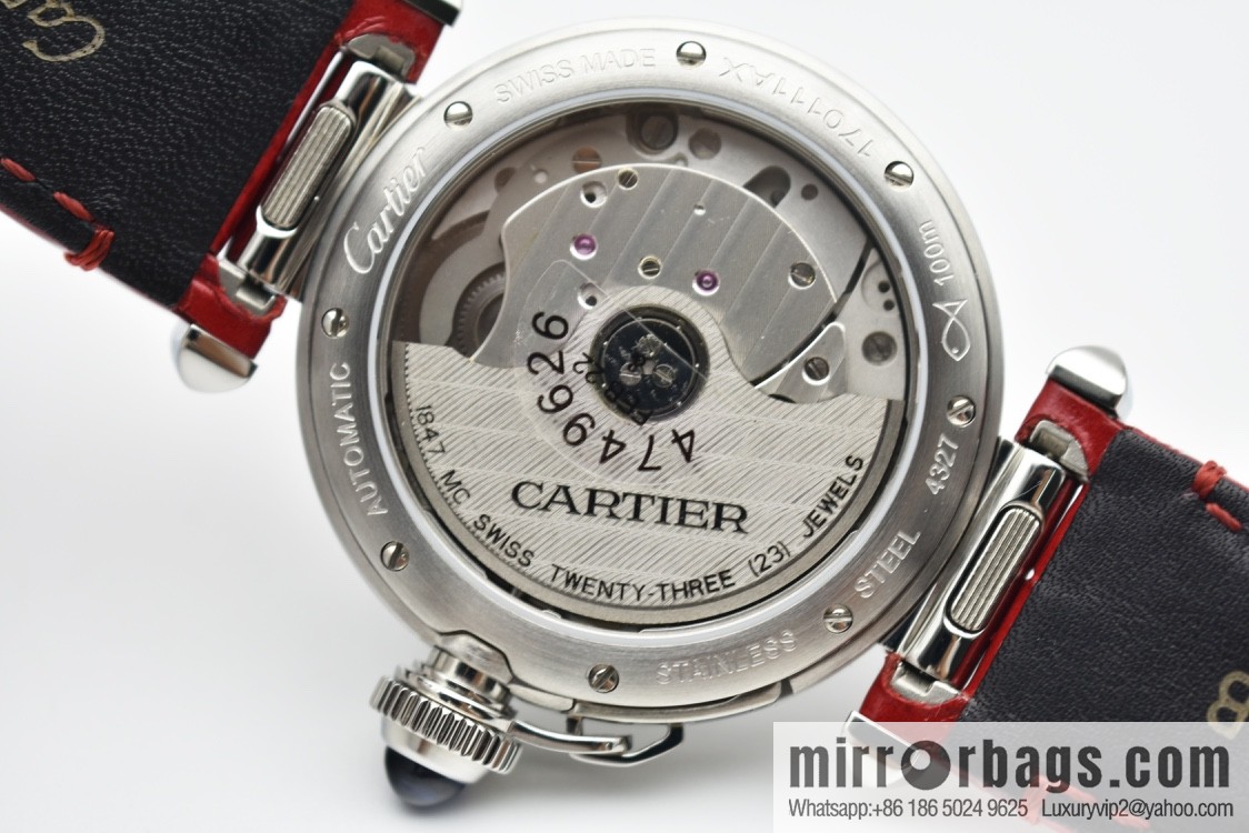 O produced the latest Cartier Pasha series Cartier 1847MC movement watch in 2020