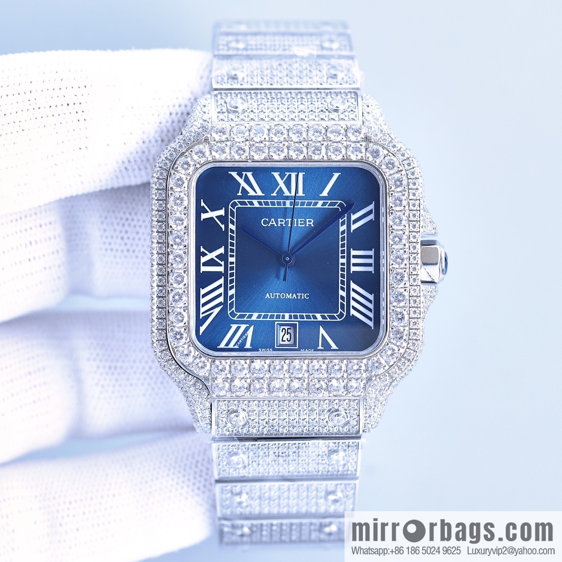 The new Cartier Santos Gypsy features a stable 8215 movement watch